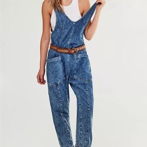 Free People - We the free high roller overalls